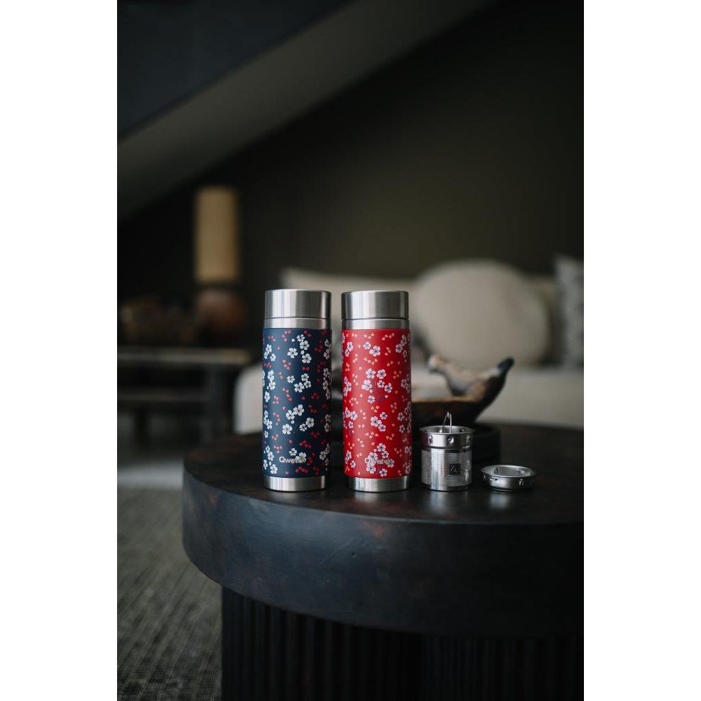 Theière isotherme hanami rouge 400 ml - Visuel 2